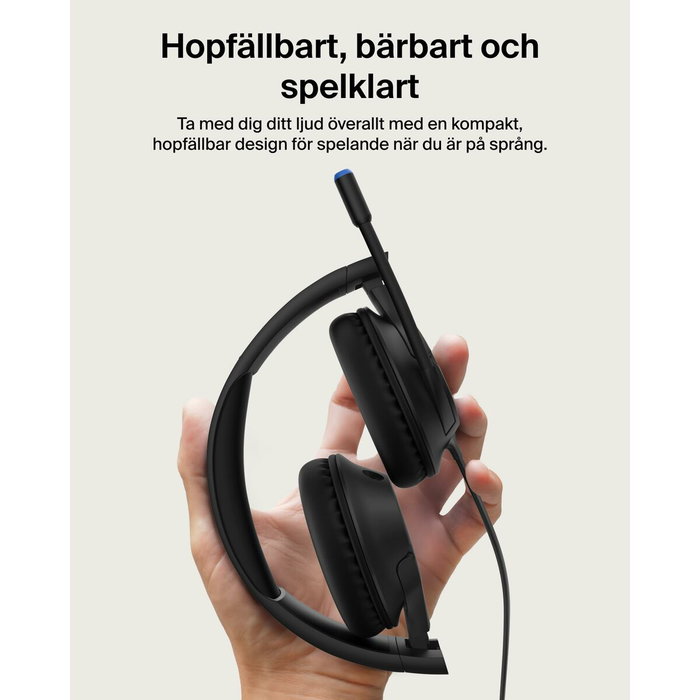Belkin Inspire Casque audio filaire Noir pour enfants, compatible Nintendo Switch 2 Belkin Inspire Casque audio filaire Noir pour enfants, compatible Nintendo Switch 2