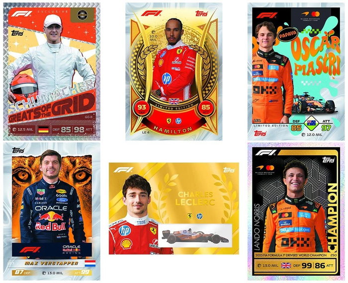 Topps/Merlin Formule 1 Turbo Attax 2026 Présentoir (24 boosters) Topps/Merlin Formule 1 Turbo Attax 2026 Présentoir (24 boosters)
