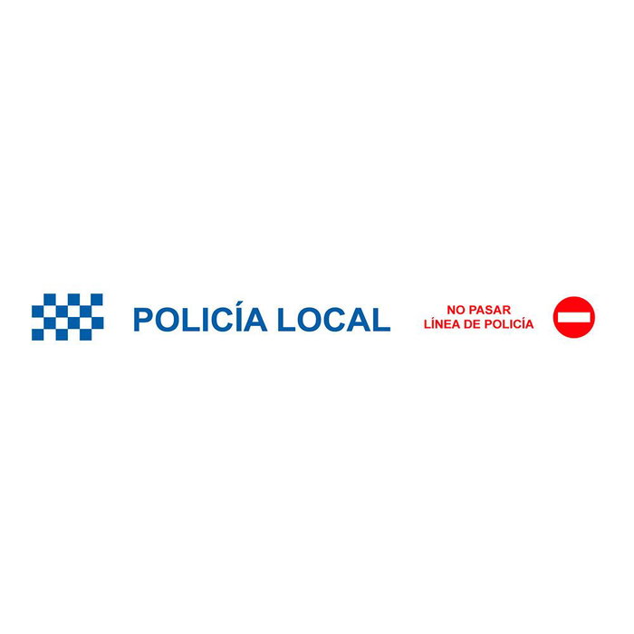 NMZ Ruban de balisage police locale 75 mm x 0,05 mm x 200 m NMZ Ruban de balisage police locale 75 mm x 0,05 mm x 200 m
