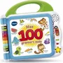 Vtech Livre Interactif Bilingue 100 Mots Français-Anglais, Imagier avec 3 Modes de Jeu pour Bébés à partir de 8 Mois