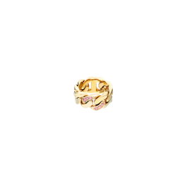 Chiara Ferragni Bague Bossy Chain dorée taille 12
