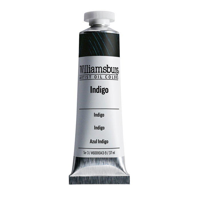 Williamsburg Peinture à l'huile Indigo 37 ml Williamsburg Peinture à l'huile Indigo 37 ml