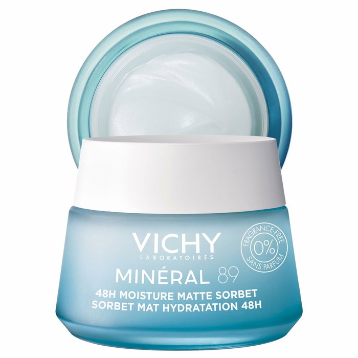 Vichy MINÉRAL 89 Gel sorbet mat hydratant 48H à l'acide hyaluronique 50 ml