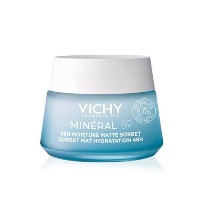 Vichy MINÉRAL 89 Gel sorbet mat hydratant 48H à l'acide hyaluronique 50 ml