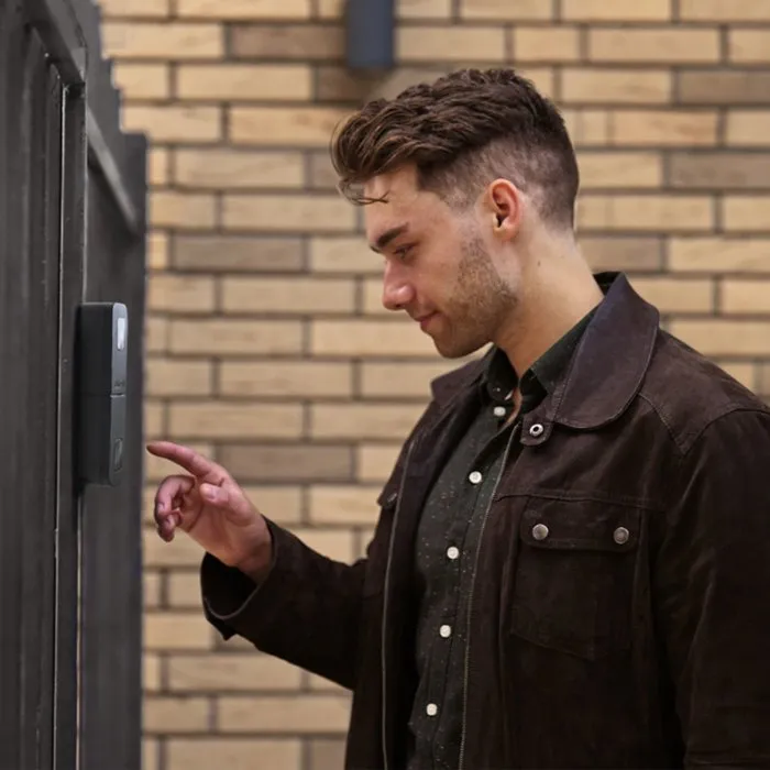 SCS SENTINEL - Interphone vidéo sans fil connecté HeyView Smart Air avec moniteur intérieur 7" (128 Mo, Wi-Fi 2.4/5 GHz, 868 MHz)