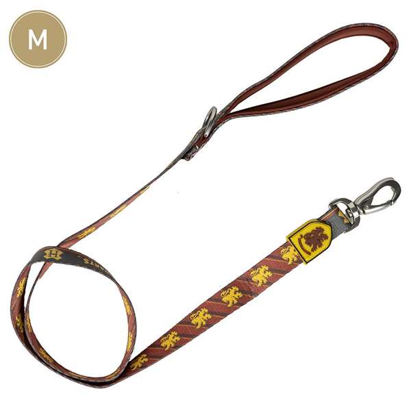 Cerdá Correa premium pour chien taille M, collection Harry Potter Maison Gryffindor T3M:M - Rouge foncé