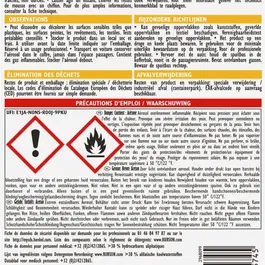 Rubson CL12 Aérosol nettoyant mousse expansive - 500 ml - Base acétone pour pistolets et surfaces
