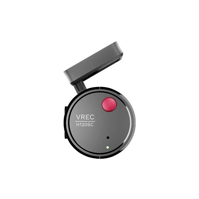 Pioneer VREC-H120SC Dash Cam Noir - Caméra voiture 1,5K (1296p), angle 120°, application ai.sense, format compact