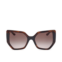 Guess Gafas GU00154 52F Lunettes de Soleil Femme Verre 55mm Design Géométrique Cadre Injecté Branche 140mm Nez 21mm