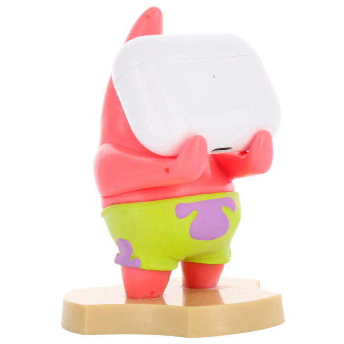 EXQUISITE GAMING Mini Cable Guy Patricio Bob Esponja - Support casque audio pour câbles en forme de Spongebob (éponge), dimensions ~ 8x8x11 cm