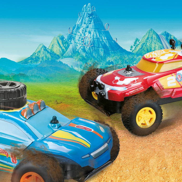 Mondo Buggy radiocommandé Hot Wheels Dune Monster - Bleu