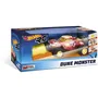 Hot Wheels Dune Monster Buggy Radiocommandé - Véhicule Tout-Terrain - Télécommande Direction 360° - Plastique Souple Pneus Crantés - 19 cm