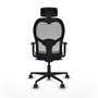 Piqueras y Crespo Chaise de Bureau 1D036N2 Blue marine