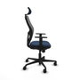 Piqueras y Crespo Chaise de Bureau 1D036N2 Blue marine
