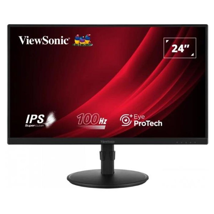 Viewsonic VG2408A Moniteur Desktop 24 pouces IPS Full HD Ergonomique 100 Hz HDMI DisplayPort VGA Noir Viewsonic VG2408A Moniteur Desktop 24 pouces IPS Full HD Ergonomique 100 Hz HDMI DisplayPort VGA Noir