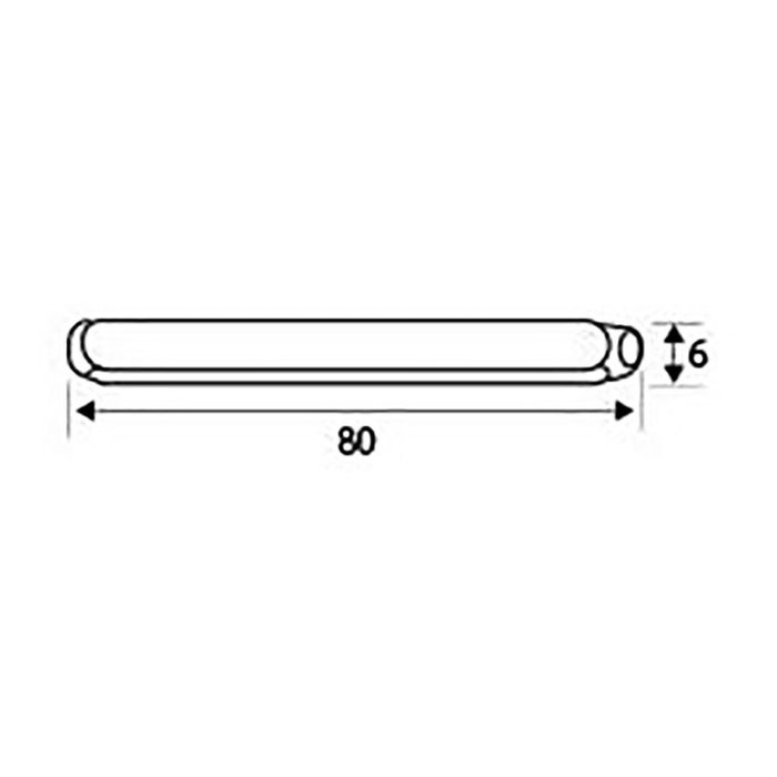 Carré de porte EDM 85629 CDD01 Acier 6 x 90 mm (2 Unités) Carré de porte EDM 85629 CDD01 Acier 6 x 90 mm (2 Unités)