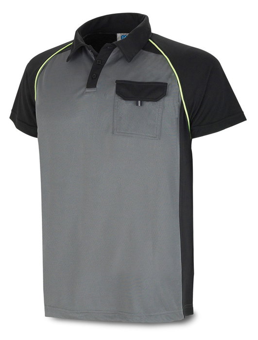 MARCA POLO Chemise à manches courtes haute respirabilité gris/noir T-XXL MARCA POLO Chemise à manches courtes haute respirabilité gris/noir T-XXL