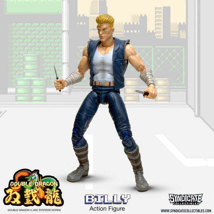 Double Dragon figurine Deluxe 1/12 Billy 18 cm Double Dragon figurine Deluxe 1/12 Billy 18 cm