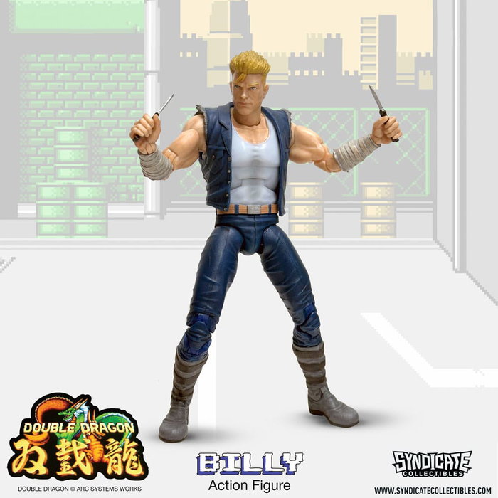 Double Dragon figurine Deluxe 1/12 Billy 18 cm Double Dragon figurine Deluxe 1/12 Billy 18 cm