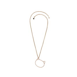 Karl Lagerfeld Collier Klassic Karl Metallic Open avec Cristaux Swarovski