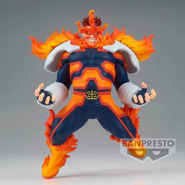 BANPRESTO Figurine Endeavor The Amazing Heroes My Hero Academia - 17 cm - Recommandé à partir de 15 ans