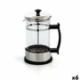 Quid Cafetière Serenia avec Émbolo 60 cL en Verre (6 Unités)