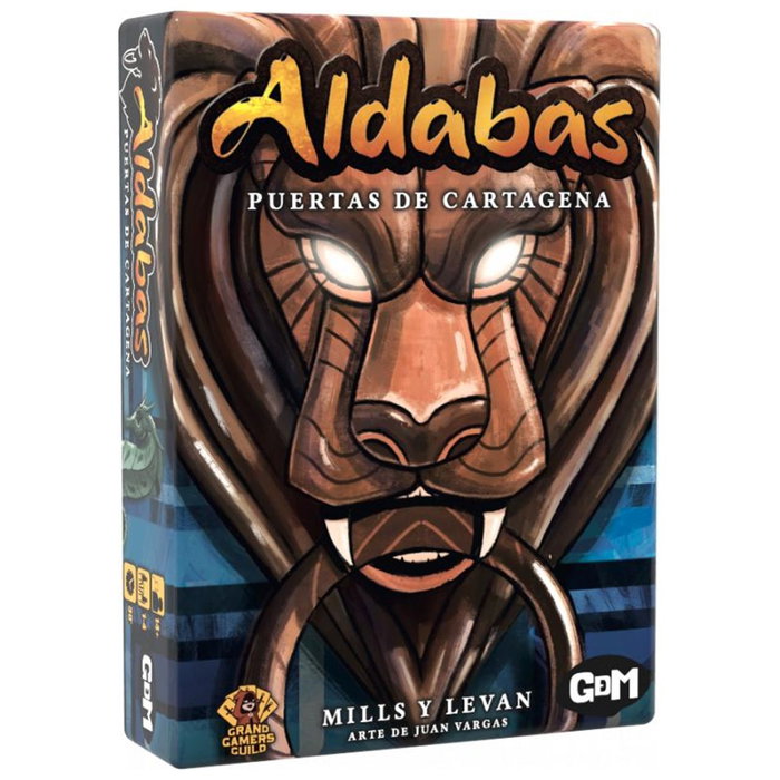 GDM Games Aldabas: Puertas Cartagena - Jeu de société construction de motifs collection de cartes, 1-4 joueurs, 30 min, dès 14 ans GDM Games Aldabas: Puertas Cartagena - Jeu de société construction de motifs collection de cartes, 1-4 joueurs, 30 min, dès 14 ans