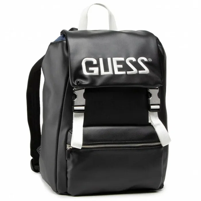 Guess Salameda Sac à dos en textile Noir Guess Salameda Sac à dos en textile Noir