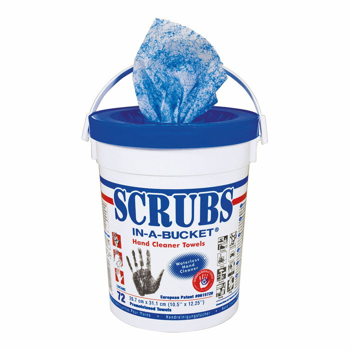 DUVER Lingettes désinfectantes SCRUBS, 72 unités