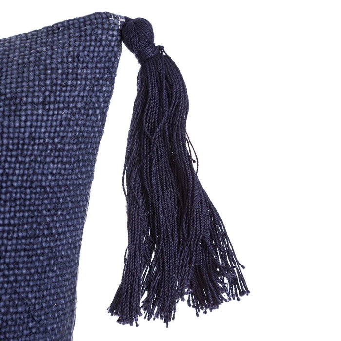 BigBuy Home Coussin MEDITERRANEO Blue marine avec Pompons 45 x 10 x 45 cm BigBuy Home Coussin MEDITERRANEO Blue marine avec Pompons 45 x 10 x 45 cm