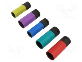 BETA Jeu de douilles à impact 1/2'' 6 pans - 5 pièces