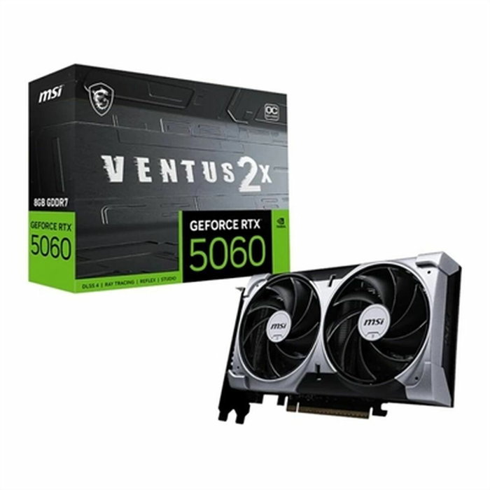 Carte Graphique MSI RTX 5060 8G VENTUS 2X OC GEFORCE RTX 5060 8 GB GDDR7