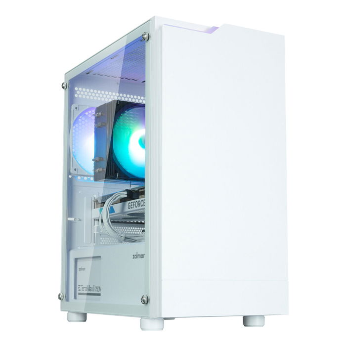 Boîtier ATX semi-tour Zalman T4 PLUS Blanc