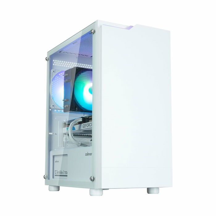 Boîtier ATX semi-tour Zalman T4 PLUS Blanc