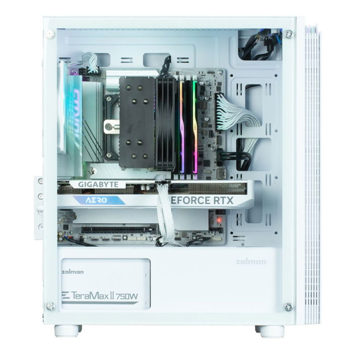 Boîtier ATX semi-tour Zalman T4 PLUS Blanc
