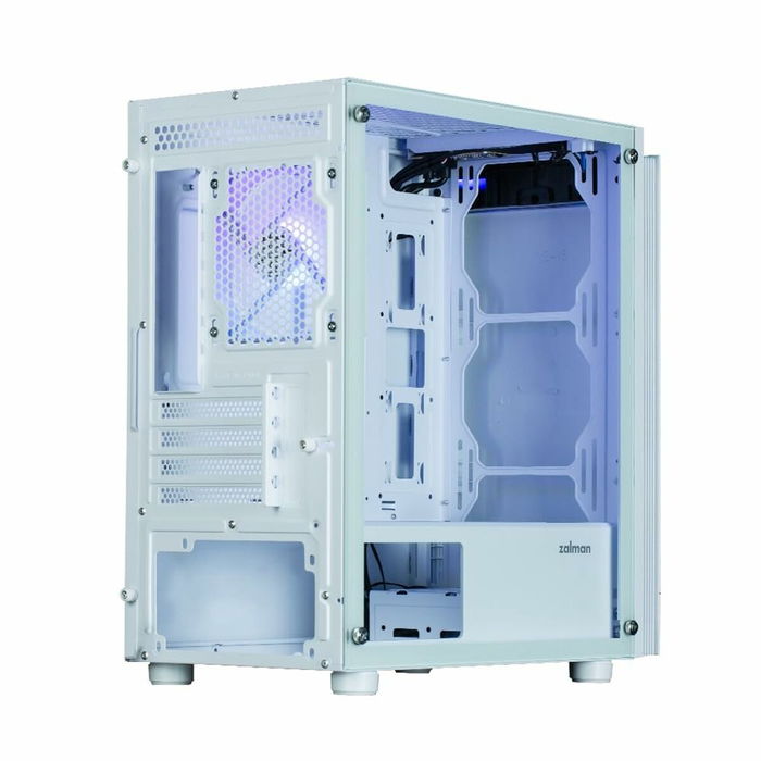 Boîtier ATX semi-tour Zalman T4 PLUS Blanc