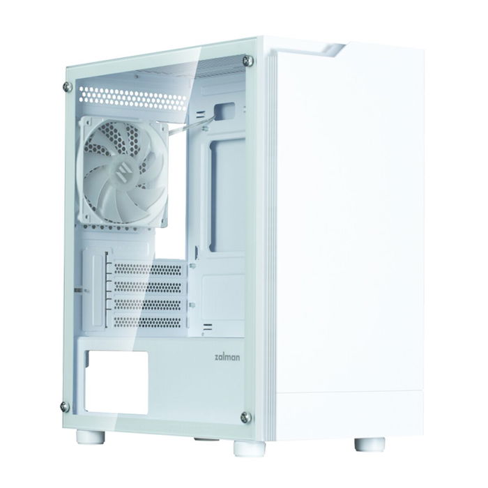 Boîtier ATX semi-tour Zalman T4 PLUS Blanc