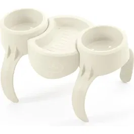 Bestway Porte-Boisson pour Lay-Z-Spa avec 2 porte-gobelets et plateau, Gris, Compatible tous modèles sauf Vancouver et Helsinki