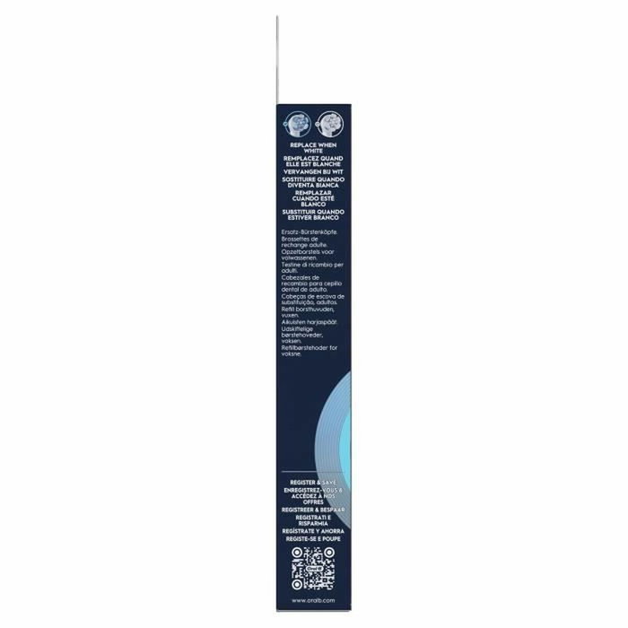 Oral-B Brossettes iO Ultimate Clean Pack de 4 - Blanc
