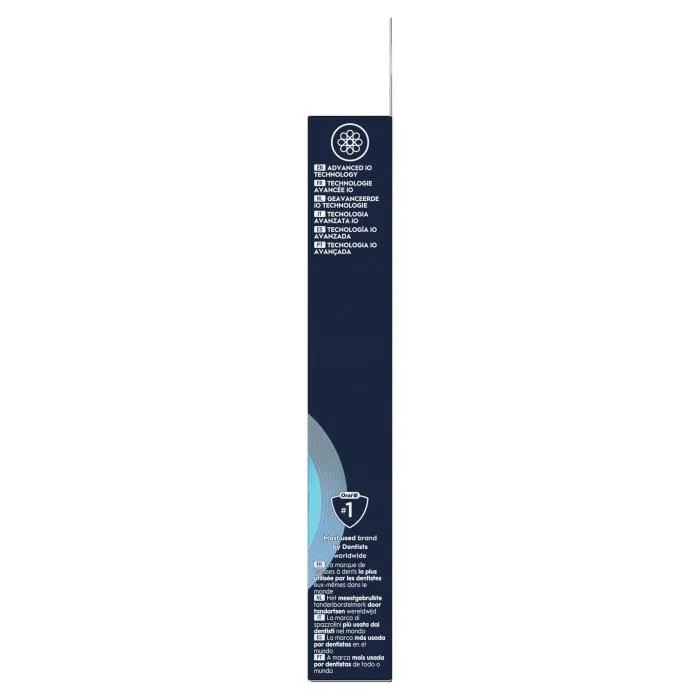 Oral-B - Brossettes refill IO Series 9 Ultimate Clean - Pack de 4 - Blanc - Compatible brosses à dents électriques