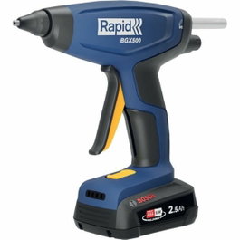 Rapid BGX500 Pistolet à colle 18V avec coffret batterie et chargeur