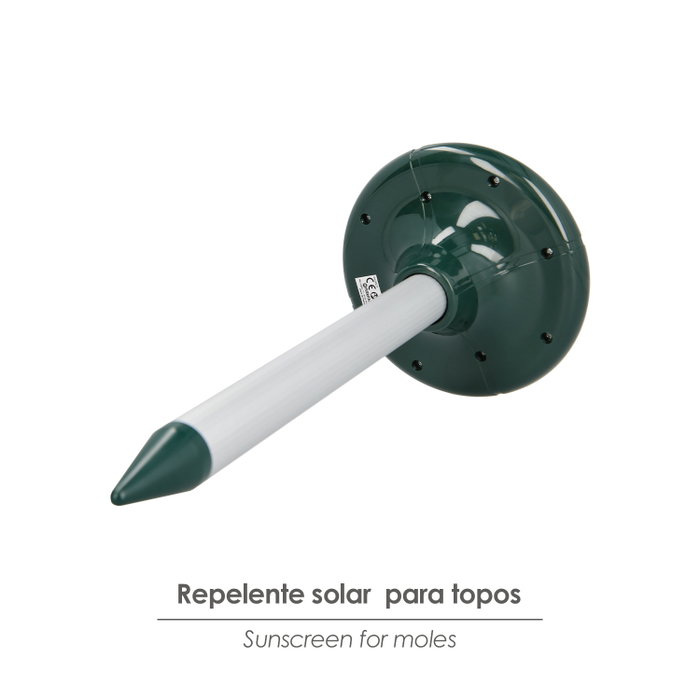 PAPILLON Répulsif ultrasons solaire pour taupes et rats 625 m² PAPILLON Répulsif ultrasons solaire pour taupes et rats 625 m²