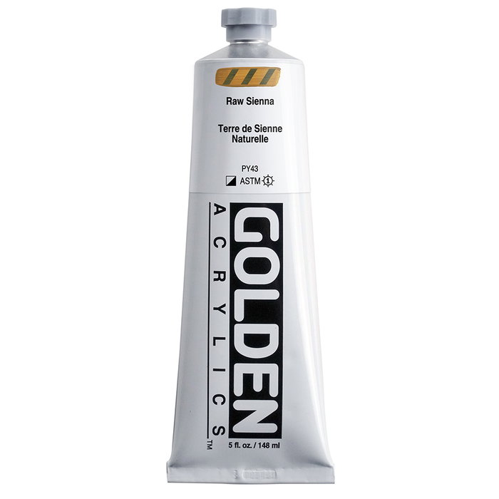 Golden Peinture Acrylique Heavy Body Terre de Sienne naturelle 148 ml Golden Peinture Acrylique Heavy Body Terre de Sienne naturelle 148 ml