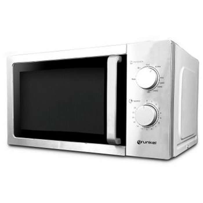 Micro-ondes avec Gril Grunkel Argenté 700 W 20 L Micro-ondes avec Gril Grunkel Argenté 700 W 20 L