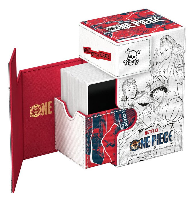 Ultimate Guard Flip'n'Tray 80+ Xenoskin NETFLIX ONE PIECE - Sketch Ultimate Guard Flip'n'Tray 80+ Xenoskin NETFLIX ONE PIECE - Sketch