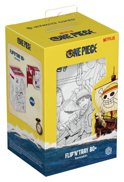 Ultimate Guard Flip'n'Tray 80+ Xenoskin NETFLIX ONE PIECE - Sketch Ultimate Guard Flip'n'Tray 80+ Xenoskin NETFLIX ONE PIECE - Sketch