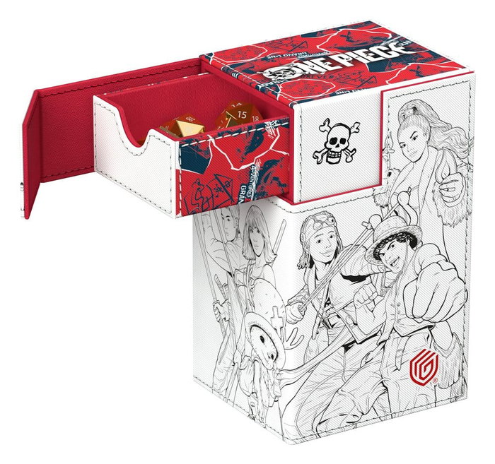 Ultimate Guard Flip'n'Tray 80+ Xenoskin NETFLIX ONE PIECE - Sketch Ultimate Guard Flip'n'Tray 80+ Xenoskin NETFLIX ONE PIECE - Sketch
