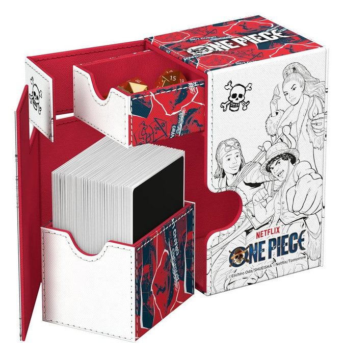 Ultimate Guard Flip'n'Tray 80+ Xenoskin NETFLIX ONE PIECE - Sketch Ultimate Guard Flip'n'Tray 80+ Xenoskin NETFLIX ONE PIECE - Sketch