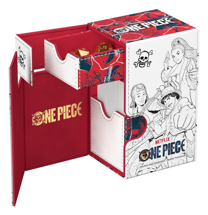 Ultimate Guard Flip'n'Tray 80+ Xenoskin NETFLIX ONE PIECE - Sketch Ultimate Guard Flip'n'Tray 80+ Xenoskin NETFLIX ONE PIECE - Sketch