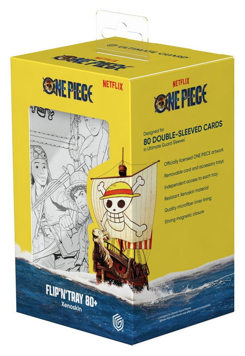 Ultimate Guard Flip'n'Tray 80+ Xenoskin NETFLIX ONE PIECE - Sketch Ultimate Guard Flip'n'Tray 80+ Xenoskin NETFLIX ONE PIECE - Sketch